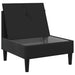 Sofa cu Depozitare Negru Catifea - WALTI WALTI