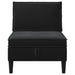 Sofa cu Depozitare Negru Catifea - WALTI WALTI