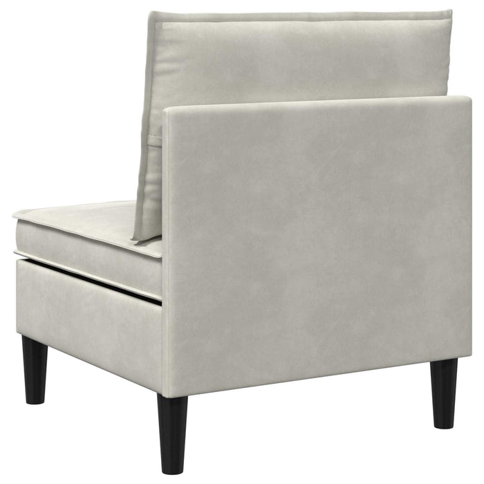 Sofa cu Depozitare Crem Catifea - WALTI WALTI