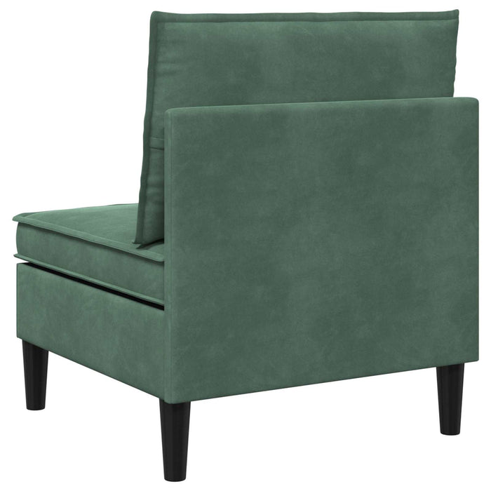 Sofa cu Depozitare Verde Mării Catifea - WALTI WALTI