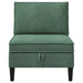 Sofa cu Depozitare Verde Mării Catifea - WALTI WALTI