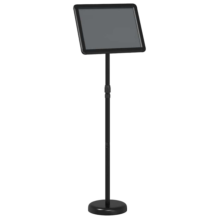 Panouri pentru Târguri Negru 30 x 25 x 128 cm Aluminiu - WALTI WALTI