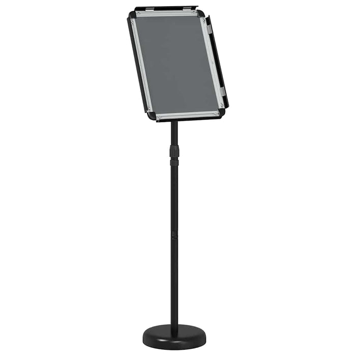 Panouri pentru Târguri Negru 30 x 25 x 128 cm Aluminiu - WALTI WALTI