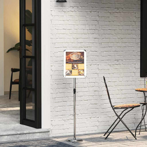 Panouri pentru Târguri Argintiu 30 x 25 x 128 cm Aluminiu - WALTI WALTI