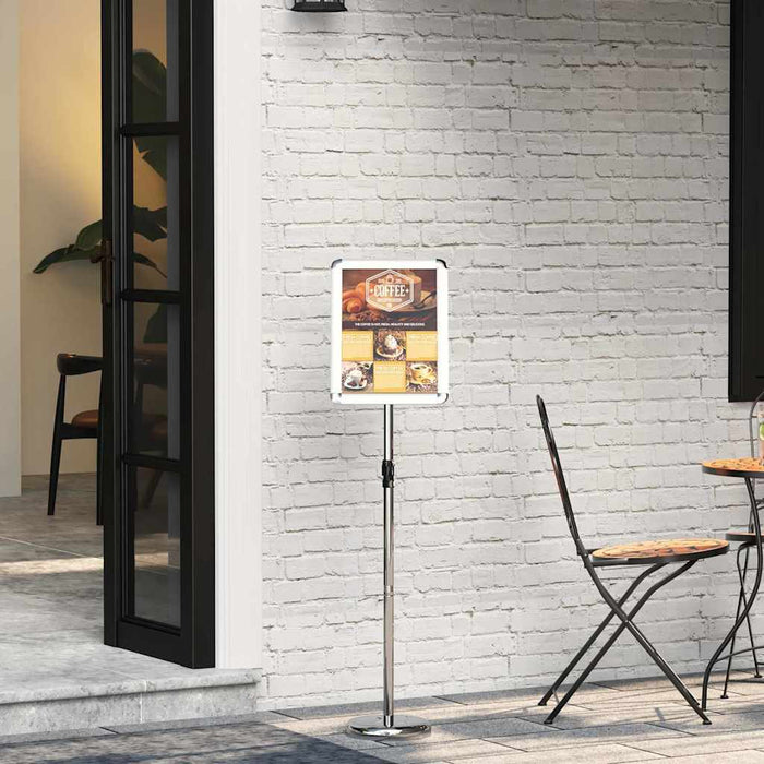 Panouri pentru Târguri Argintiu 30 x 25 x 128 cm Aluminiu - WALTI WALTI