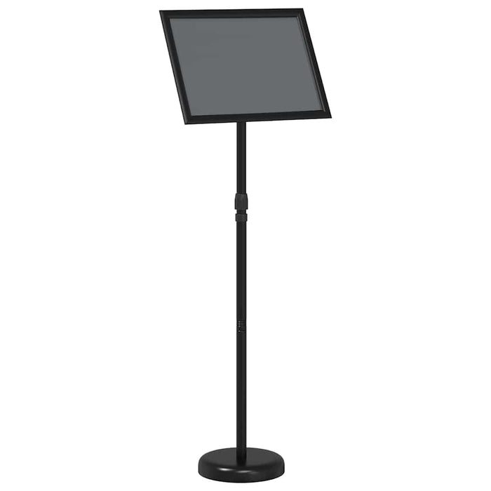 Panouri pentru Târguri Negru 25 x 25 x 125 cm Aluminiu - WALTI WALTI