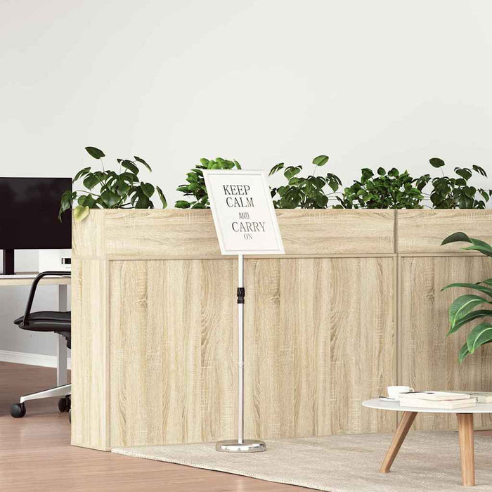 Panouri pentru Târguri Argintiu 30 x 25 x 128 cm Aluminiu - WALTI WALTI