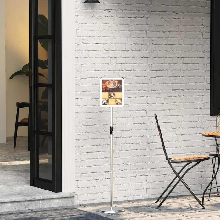 Panouri pentru Târguri Argintiu 25 x 25 x 125 cm Aluminiu - WALTI WALTI