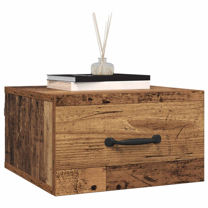 Dulap de noapte Lemn Vechi 35 x 35 x 20 cm Lemn compozit - WALTI WALTI