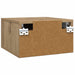 Dulap de noapte Stejar artizanal 35 x 35 x 20 cm Lemn compozit - WALTI WALTI