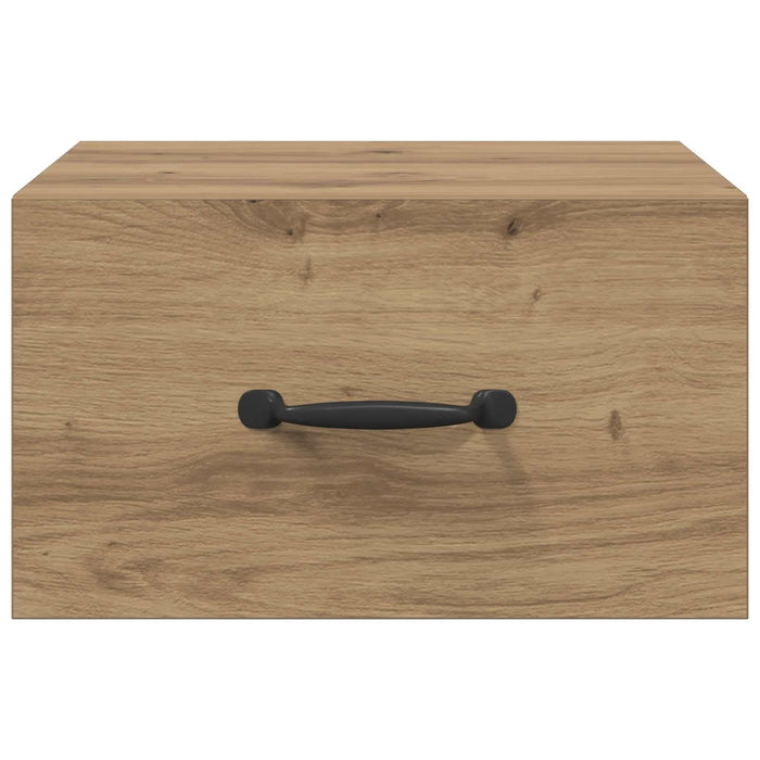 Dulap de noapte Stejar artizanal 35 x 35 x 20 cm Lemn compozit - WALTI WALTI