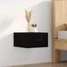 Dulap de noapte Stejar Negru 35 x 35 x 20 cm Lemn compozit - WALTI WALTI