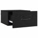 Dulap de noapte Stejar Negru 35 x 35 x 20 cm Lemn compozit - WALTI WALTI