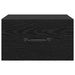 Dulap de noapte Stejar Negru 35 x 35 x 20 cm Lemn compozit - WALTI WALTI