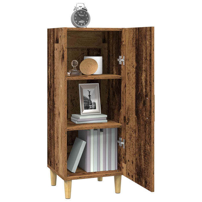 Bufet Lemn Vechi 34,5 x 34 x 90 cm Lemn compozit - WALTI WALTI