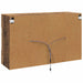 Dulap TV de perete Lemn Vechi 98,5 x 30 x 60,5 cm Lemn compozit - WALTI WALTI