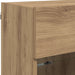 Dulap TV de perete Stejar Artizanal 98,5 x 30 x 60,5 cm - WALTI WALTI