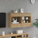Dulap TV de perete Stejar Artizanal 98,5 x 30 x 60,5 cm - WALTI WALTI