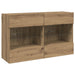 Dulap TV de perete Stejar Artizanal 98,5 x 30 x 60,5 cm - WALTI WALTI