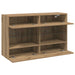 Dulap TV de perete Stejar Artizanal 98,5 x 30 x 60,5 cm - WALTI WALTI