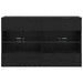 Dulap TV de perete Pe perete Stejar Negru 98,5 x 30 x 60,5 cm - WALTI WALTI
