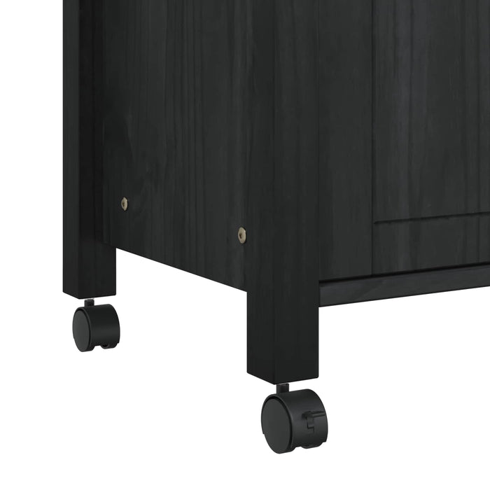 Troler de Bucătărie MONZA Negru 84 x 40 x 88,5 cm - WALTI WALTI