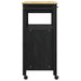 Troler de Bucătărie MONZA Negru 84 x 40 x 88,5 cm - WALTI WALTI