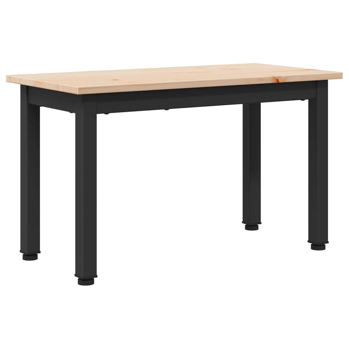 Masă de cafea natural 60 x 30 x 36 cm Lemn de pin masiv - WALTI WALTI