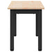 Masă de cafea natural 60 x 30 x 36 cm Lemn de pin masiv - WALTI WALTI