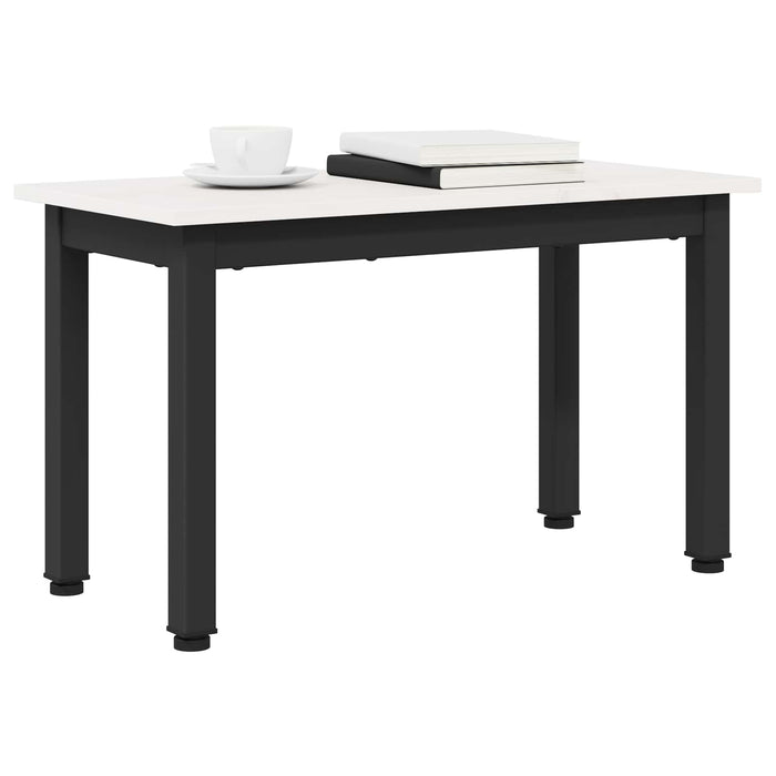 Masă de cafea Alb 60 x 30 x 36 cm Lemn de pin masiv WALTI