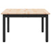 Masă de cafea natural 60 x 60 x 36 cm Lemn de pin masiv - WALTI WALTI