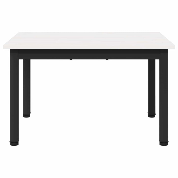 Masă de cafea Alb 60 x 50 x 36 cm Lemn de pin masiv WALTI