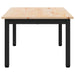 Masă de cafea natural 60 x 50 x 36 cm Lemn de pin masiv - WALTI WALTI