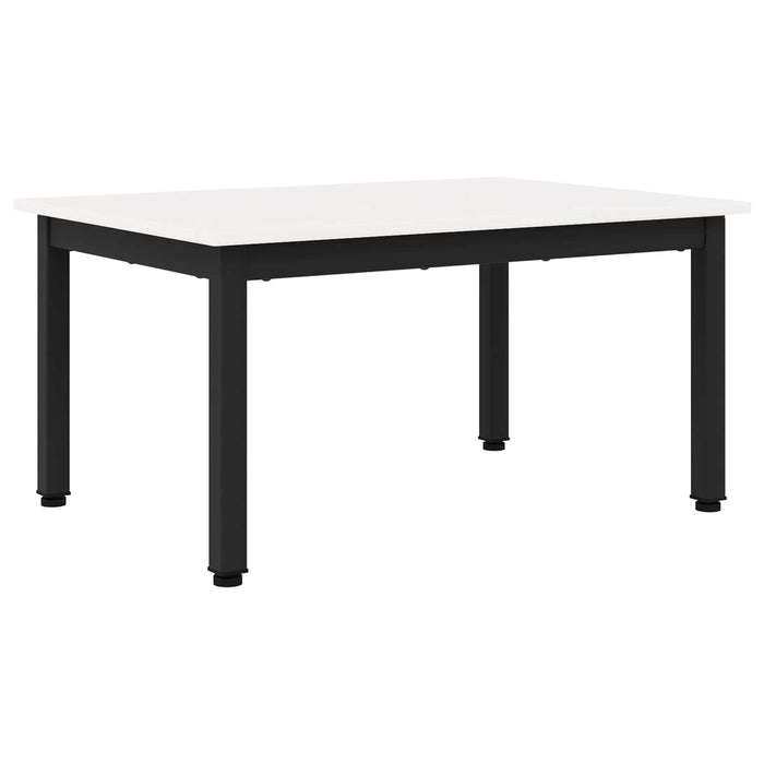 Masă de cafea Alb 70 x 50 x 36 cm Lemn de pin masiv WALTI