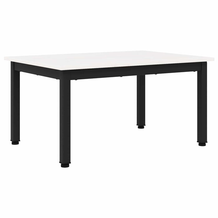 Masă de cafea Alb 70 x 50 x 36 cm Lemn de pin masiv WALTI