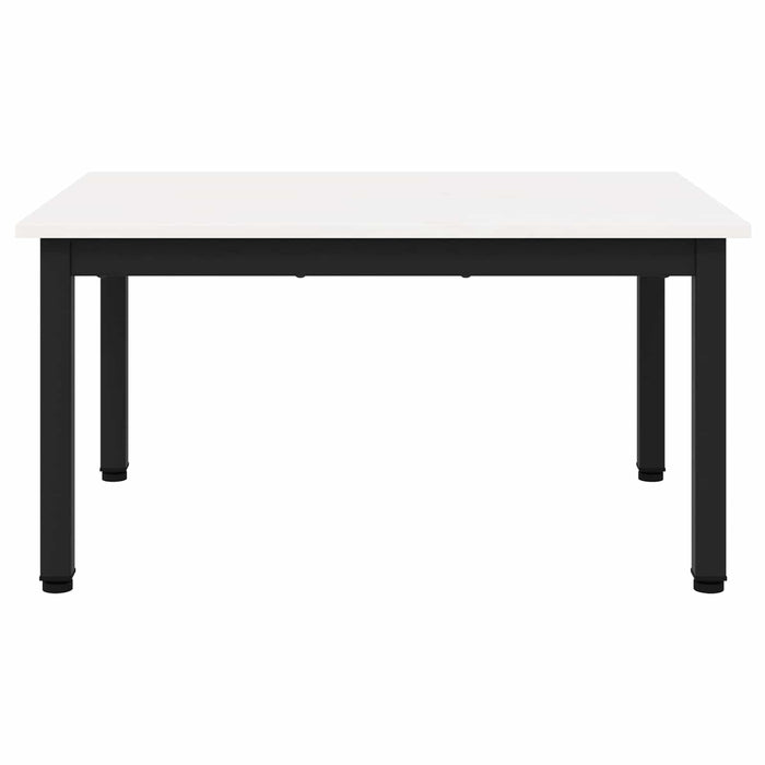 Masă de cafea Alb 70 x 50 x 36 cm Lemn de pin masiv WALTI