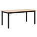 Masă de cafea natural 100 x 50 x 45 cm Lemn de pin masiv - WALTI WALTI