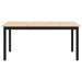 Masă de cafea natural 100 x 50 x 45 cm Lemn de pin masiv - WALTI WALTI