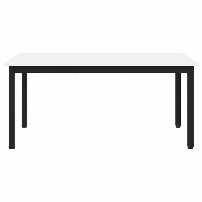 Masă de cafea Alb 100 x 50 x 45 cm Lemn de pin masiv WALTI