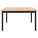 Masă de cafea natural 80 x 80 x 45 cm Lemn de pin masiv - WALTI WALTI