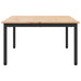 Masă de cafea natural 80 x 80 x 45 cm Lemn de pin masiv - WALTI WALTI