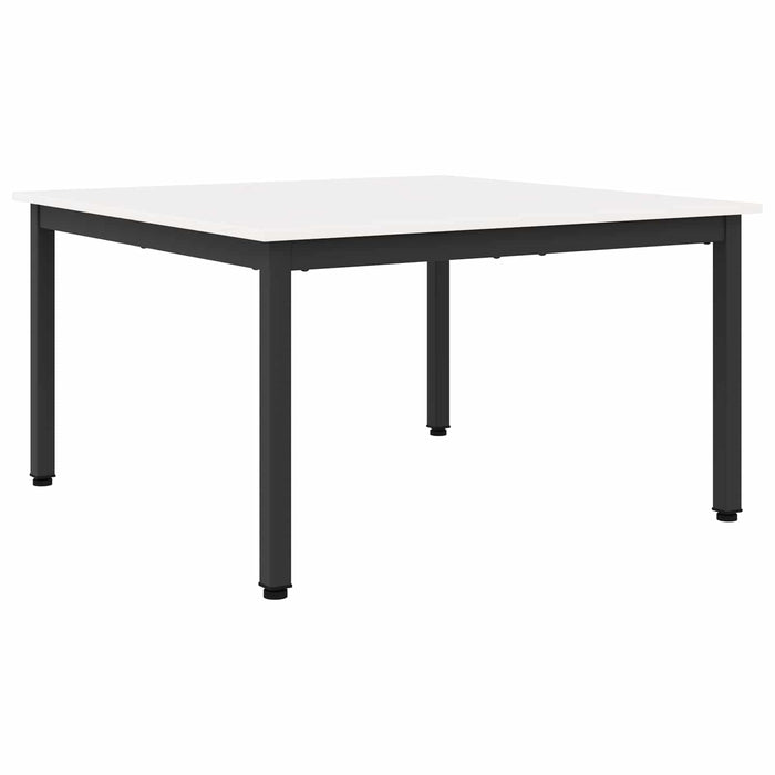 Masă de cafea Alb 80 x 80 x 45 cm Lemn de pin masiv WALTI