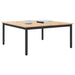 Masă de cafea natural 100 x 100 x 45 cm Lemn de pin masiv - WALTI WALTI