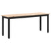 bancă natural 110 x 35 x 45 cm Lemn de pin masiv - WALTI WALTI