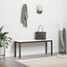 bancă Alb 110 x 35 x 45 cm Lemn de pin masiv - WALTI WALTI