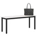 bancă Alb 110 x 35 x 45 cm Lemn de pin masiv - WALTI WALTI