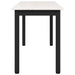 bancă Alb 110 x 35 x 45 cm Lemn de pin masiv - WALTI WALTI