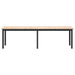 bancă natural 160 x 35 x 45 cm Lemn de pin masiv - WALTI WALTI
