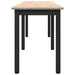 bancă natural 160 x 35 x 45 cm Lemn de pin masiv - WALTI WALTI
