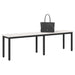 bancă Alb 160 x 35 x 45 cm Lemn de pin masiv - WALTI WALTI
